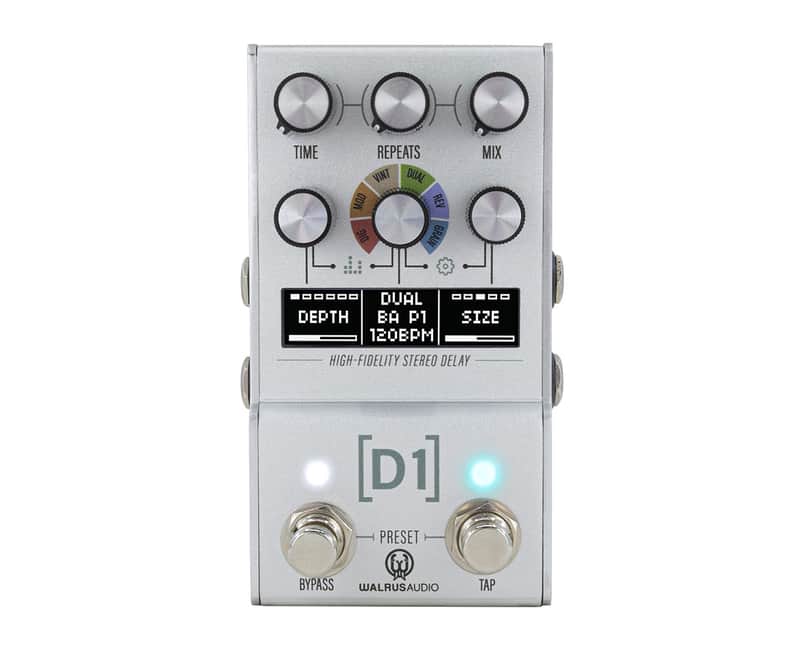 Walrus Audio Mako Series MKII D1 High-Fidelity Delay Pedal - Open Box image 1