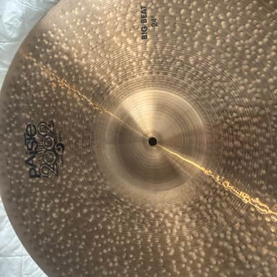 Paiste 24" 2002 Black Big Beat Cymbal ride 2016 - Present - Traditional image 3