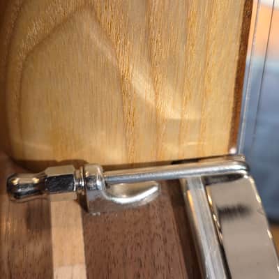 !USA! Handmade 5-String Banjo Natural Walnut w/ Superior HSC image 10