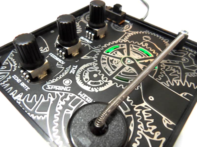 Immagine RC Circuit Bent 'The Spring Werks' Atmospheric Echo Sound Generator Noise Synthesiser - 1