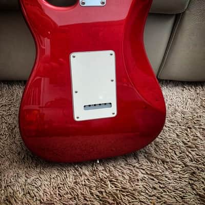 Fender Yngwie Malmsteen Artist Series Signature Stratocaster with Maple Fretboard 1998 - 2006 Candy Apple Red image 5