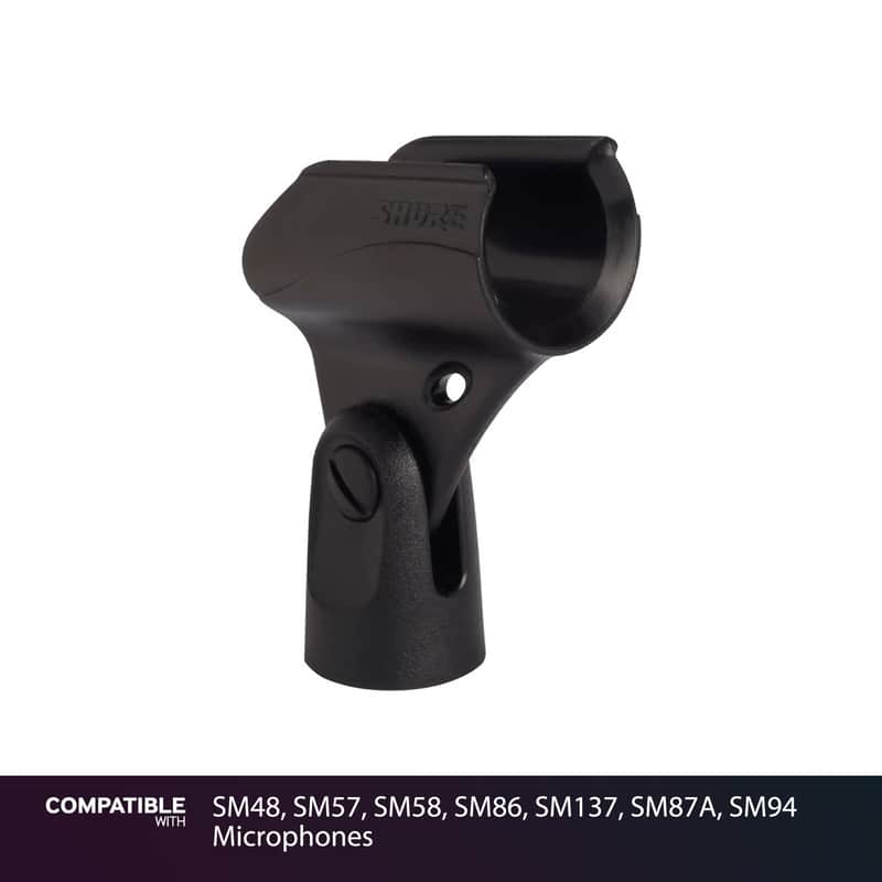 Shure Mic Clip for SM48, SM57, SM58, SM86, SM137, SM87A, SM94 Microphones image 1