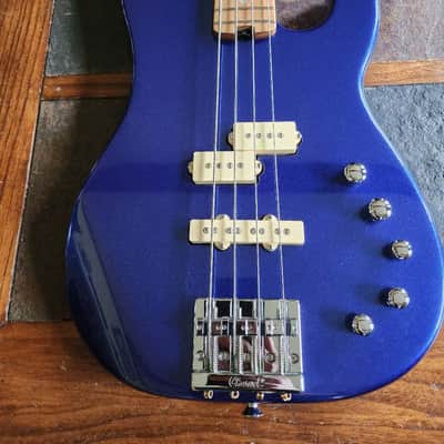 Charvel San Dimas Pro Mod PJ bass w/case - mystic blue image 3