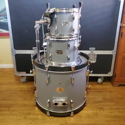 Pearl Export Series Drumset Portable Kit Grey Drumkit Excellent Conditions image 1