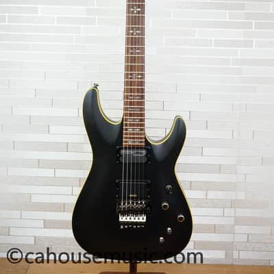Schecter Demon-6 FR-S Sustainiac - Aged Black Satin image 10