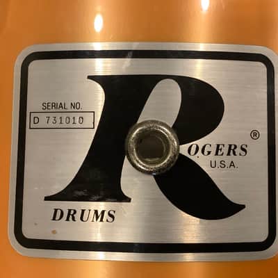 Rogers Big R 14x10 inch Tom 1980s - Gold image 2