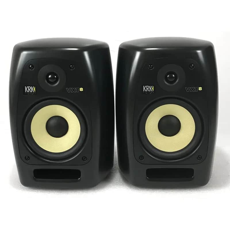 KRK VXT4 パワードモニタースピーカー　2/2 全てのジャンルミックスに最適なモニターKRK VXT4！！