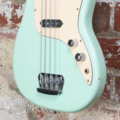 Squier Vista Series Musicmaster Bass 1997 Sonic Blue image 5