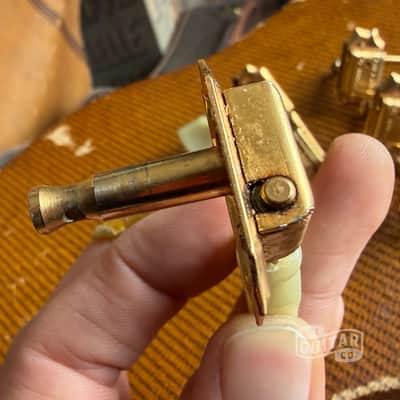 Gibson Gold Deluxe Double Line Tuners 1969-1974 image 5
