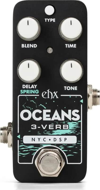 Electro-Harmonix Pico Oceans 3-Verb Reverb Effects Pedal image 1