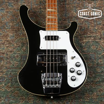 2004 Rickenbacker 4003 Bass, Jetglo, Made in USA, with case image 1