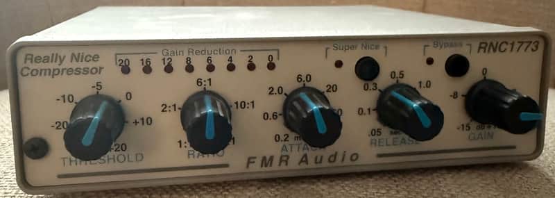 FMR Audio Really Nice Compressor RNC 1773 2000s - White image 1