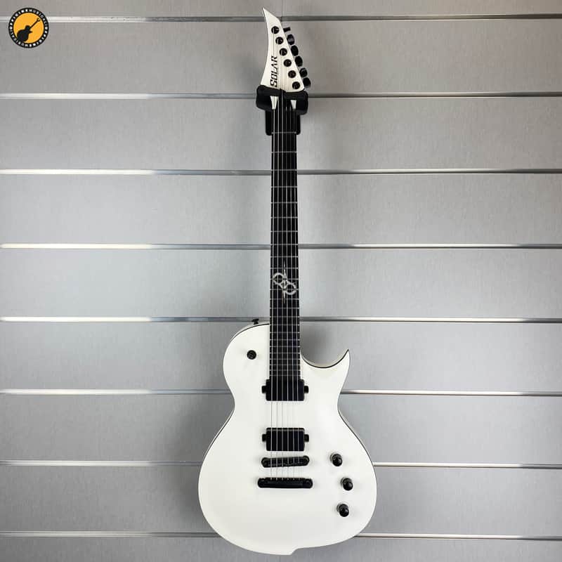Solar Guitars GC1.6 TAW - White Matte image 1