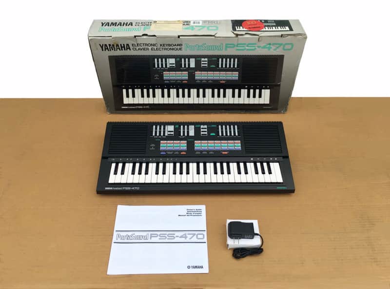 Yamaha PSS-470 Classic FM Synthesizer Keyboard in Open Box (SoundBlaster, SEGA, 460) image 1