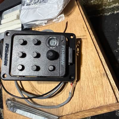 Fishman pickup Kushan Presys Never used open box - Black Plastic image 3