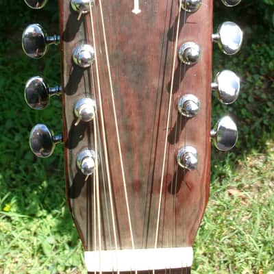 1976 Hand Made K Yairi YW400 12 strings guitar+ Hard Case image 11