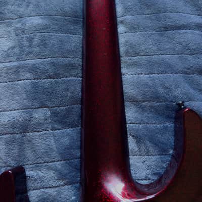 ESP LTD SC-608b with Evertune - Red Sparkle image 6