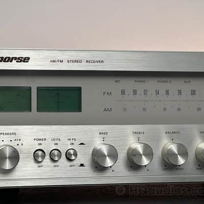 Vintage Morse 2500 Receiver - Fully Recapped & Serviced –Green VU Meters-1yr WRT image 9