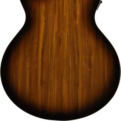 Ibanez AE160 Grand Auditorium Thinline Acoustic-Electric Guitar, Solid Spruce Top, Vintage Mahogany Sunburst image 3