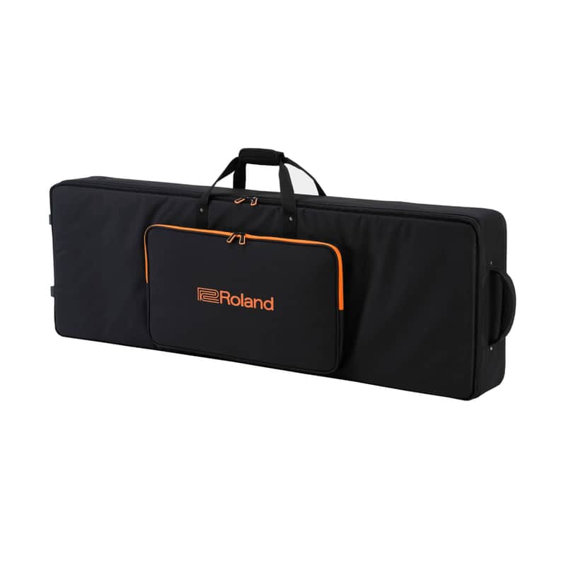 Roland SC-G76W3 Semi-Rigid 76-Note Keyboard Case w/ Integrated Wheels image 1