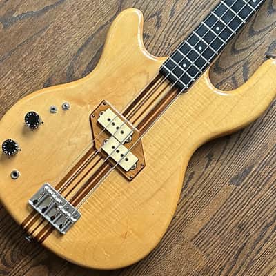 RARE! 1979 Kramer DMZ 4001 LEFTY - Natural w/ OHSC image 4