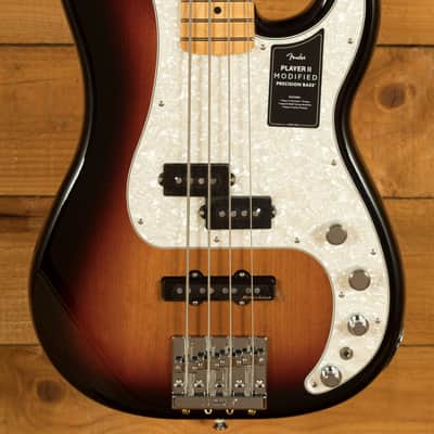 Fender Player II Modified Active Precision Bass - Maple - 3-Tone Sunburst image 1