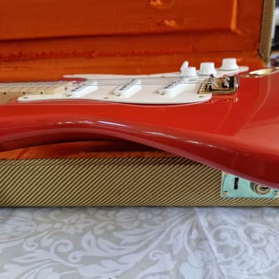 Fender Custom Shop '56 Stratocaster NOS Fiesta Red Electric Guitar USA Strat image 8