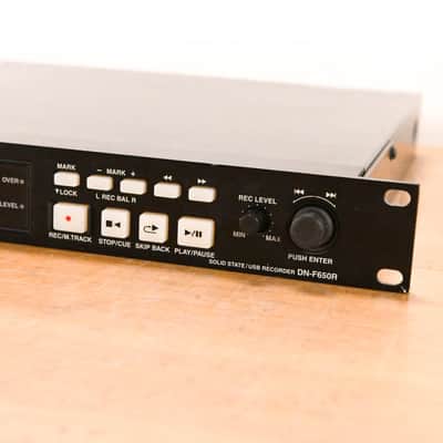 Denon DN-F650R 1RU Solid-State/USB Digital Audio Recorder CG01X2X image 2