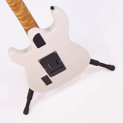 Music Man Cutlass RS HSS - Limestone with Roasted Maple Fingerboard image 4