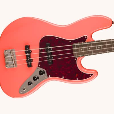 Fender Squier Classic Vibe '60s Jazz Bass - Tahitian Coral image 1