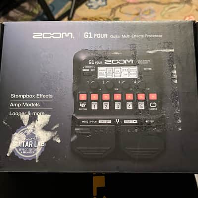 Zoom G1 Four Multi-Effects Processor Black image 2