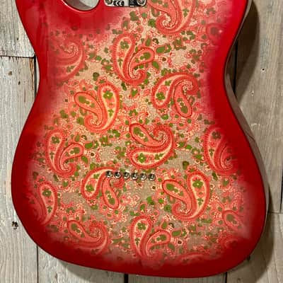 NEW Fender Custom Shop Vintage Custom '68 Paisley Telecaster  - Pink Paisley, Comes with A Pro Set Up and Ships Fast! image 11