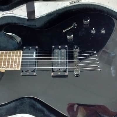 Fernandes Dragonfly Pro Sustainer Electric Guitar Black w/Original Hard Case, Strap, Strap Locks image 1
