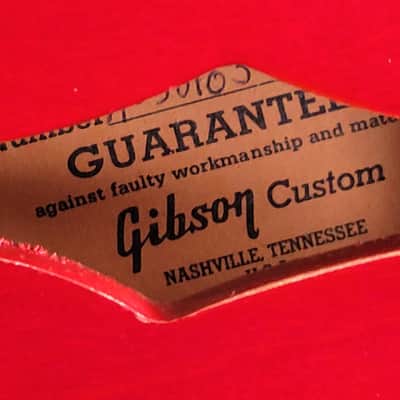 Gibson ES-335 Nashville Custom Shop VOS '63 Reissue 1998 image 21