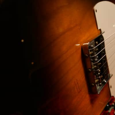 Fender 1955 Telecaster Custom Shop 2022 - 2 Tone Wide Fade Sunburst image 7