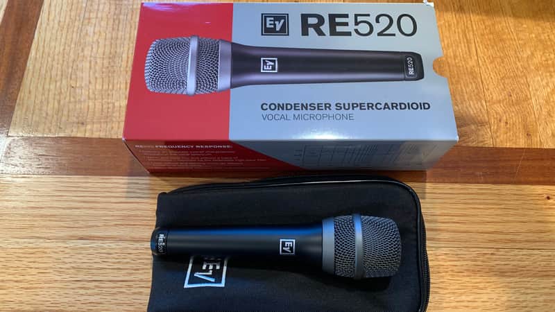 Electro-Voice RE520 Handheld Supercardioid Condenser Microphone 2019 - Present Black image 1