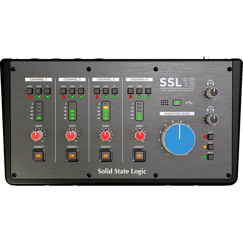 Solid State Logic SSL 12 Bus-Powered 12-Input USB Audio Interface image 1