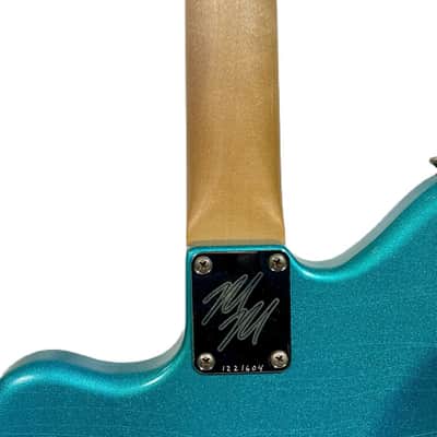 Mario Martin Guitars Jazzbastard Fine Flake Lake Placid Blue, Mojo Dual Foils 7lbs NEW (Authorized Dealer) image 7