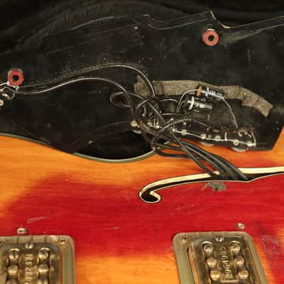 1973 Gretsch 7690 Super Chet Autumn Red Stain faded Orange image 25