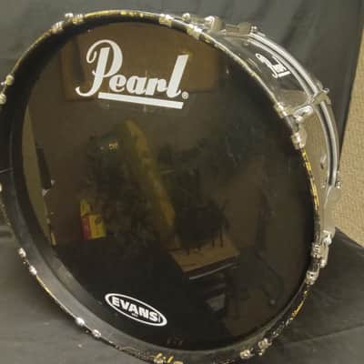 Pearl Championship Maple Series 26" Marching Bass Drum serial 606844 - Black image 4
