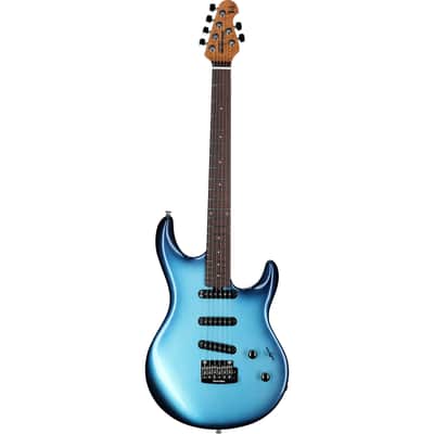 Ernie Ball Music Man Luke 4 Electric Guitar (with Softshell Case), Diesel, Open Box (Very Good) image 4