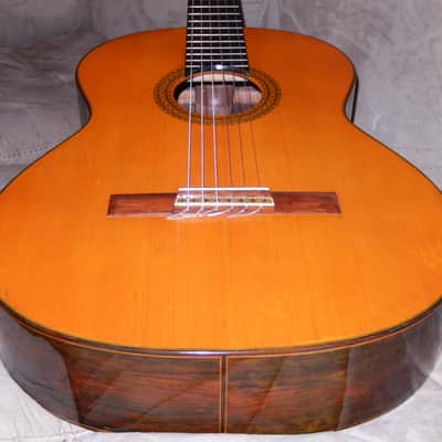 HAND MADE IN 1974 RYOJI MATSUOKA M60 SUPERB RAMIREZ STYLE CLASSICAL GUITAR image 12