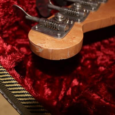 Smoking Warmoth Fretless Jazz Bass w Sweet Fender HSC image 6