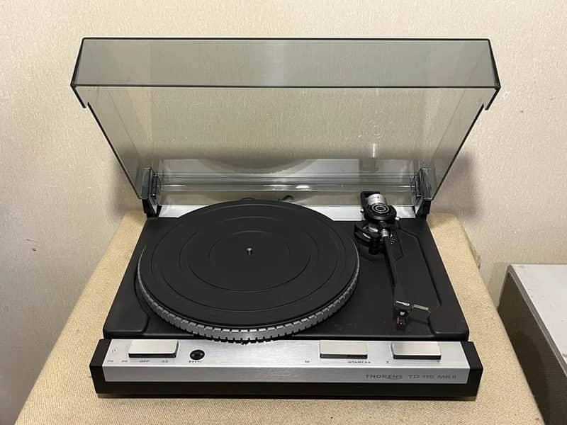 Thorens TD-115 MK2 Rare Vintage Turntable Working Hi-Fi Belt Drive Warranty image 1