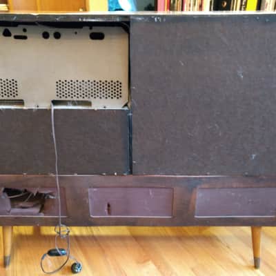 Vintage Midcentury Modern Korting Telefunken Delmonico Stereo Record Player & Bar image 9