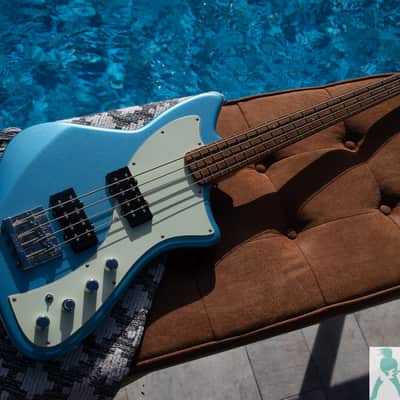 Fender Player Plus Meteora Bass HH (Active) 2022 - Cosmic Jade - Pro Set Up w Perfect Frets/Action/Intonation! image 8