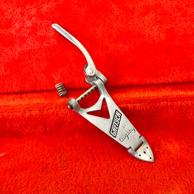 Gretsch Bigsby B6 vibrato tailpiece c 1960 - Nickel Chet Atkins 6210 Nashville original vintage USA image 1