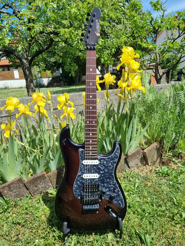 ESP Edwards Superstrat Daita Shiam Artist model - japan, floyd rose image 1