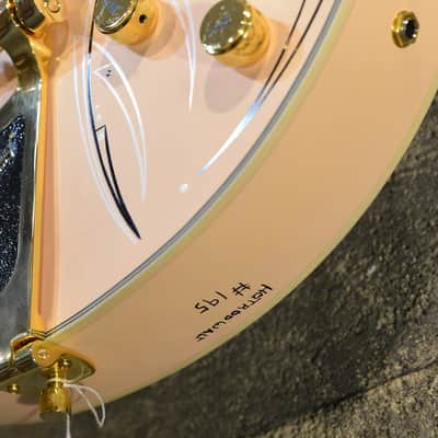 Gretsch Crazy Rare Tim Armstrong - Man Salmon Gretsch G5191TMS -Hot Rod Walt Pinstriped Original- with Hard Case image 4