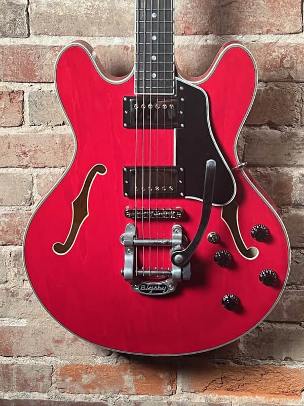 Eastman T386 2025 - Cherry(Dealer installed Bigsby) image 1